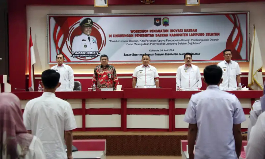 Bupati Lampung Selatan Buka Workshop Penguatan Inovasi Daerah