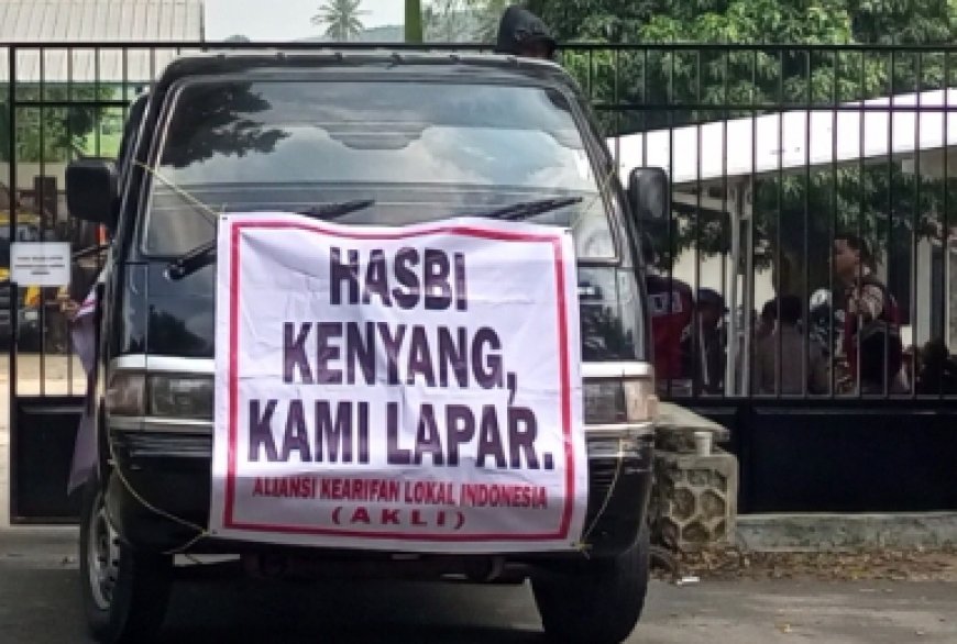 AKLI Demo Kantor Dinas PUPR, Tuding Kurang Memperhatikan Kearifan Lokal